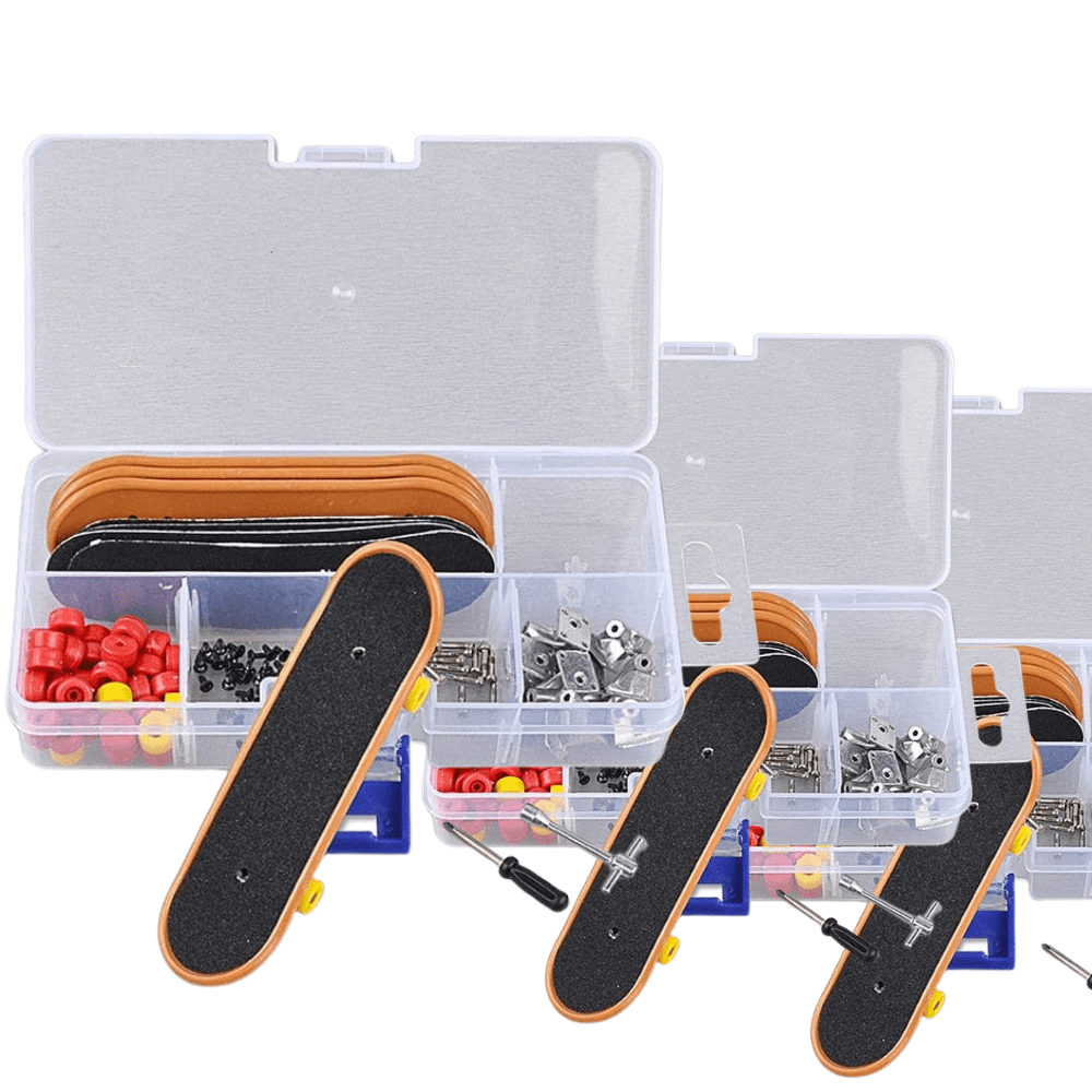 Kit Skate de Dedo Profissional - Fingerboard